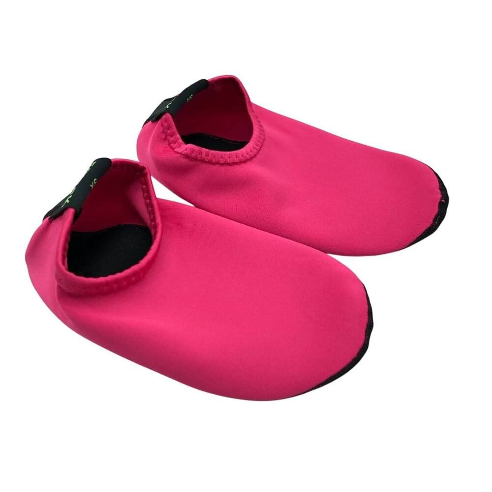 Equick Toddler Girls Water Shoes Slippers Slip On Fabric Pink Size XS 11